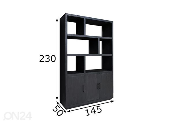 Kappriiul Jaxx 145 cm mõõdud