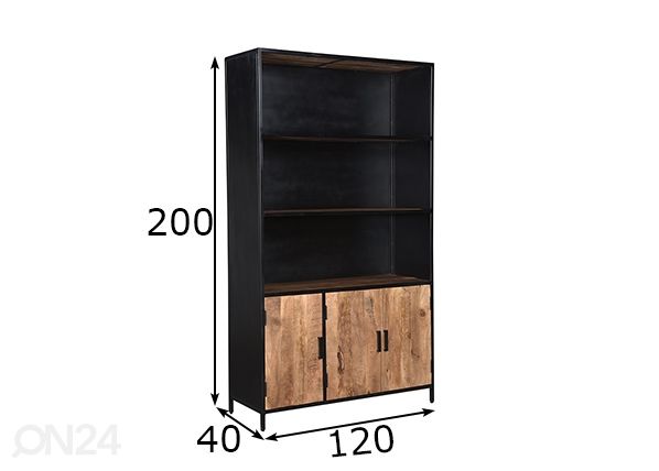 Kappriiul Sturdy 120 cm mõõdud
