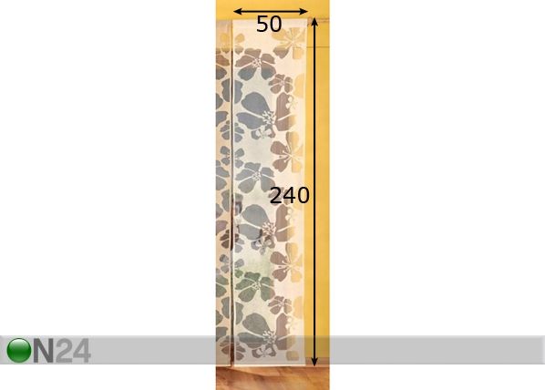 Kardinad Cappuccino 50x240cm mõõdud