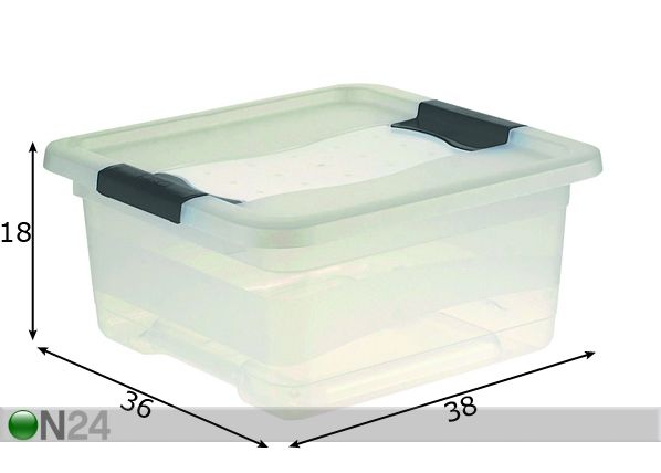 Karp Crystal-box 15L mõõdud