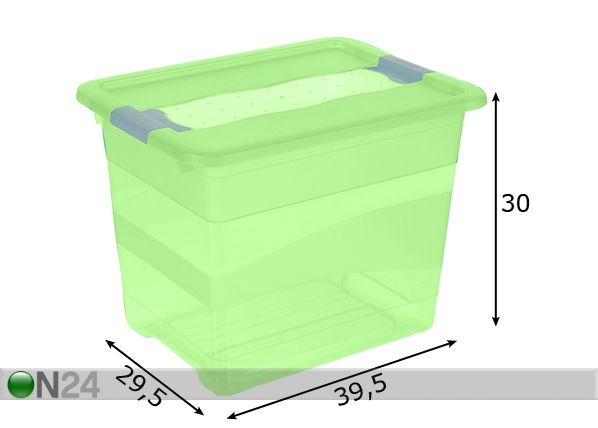 Karp Crystal-box 24L mõõdud