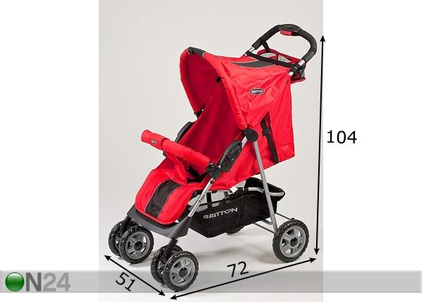 Käru Britton Easy mõõdud