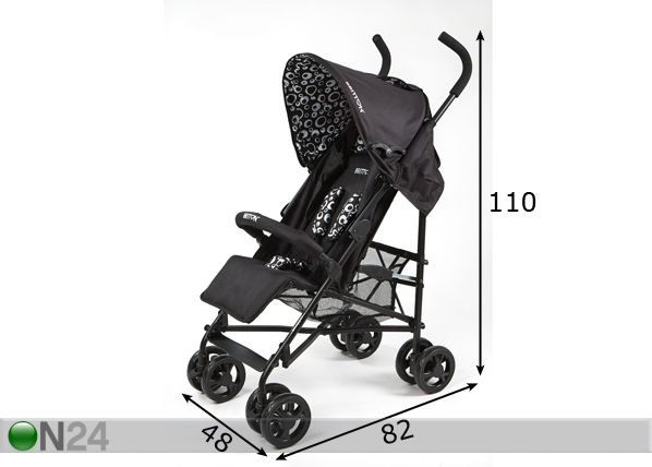 Käru Britton Shopper mõõdud