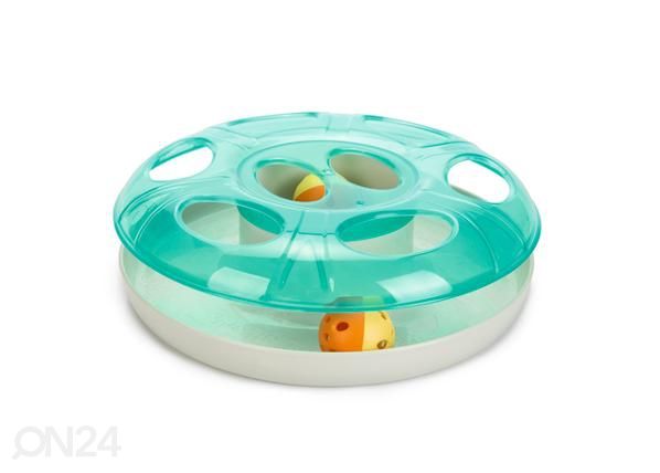 Kassi mänguasi treeningratas scudie 25 cm roheline
