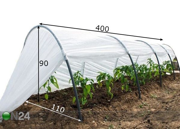 Kasvulava Agrohex 1,1x4 m mõõdud