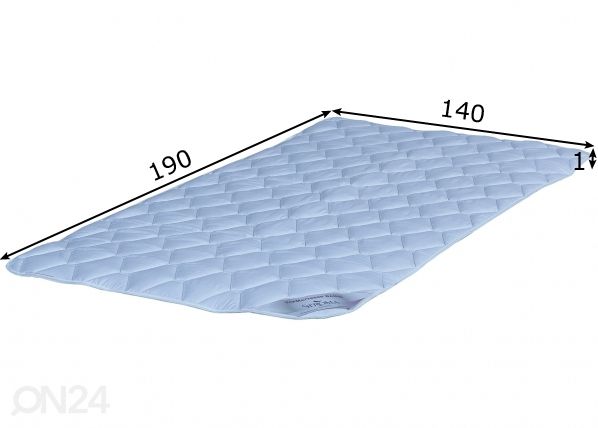Kattemadrats RestLine Basic 140x190 cm mõõdud