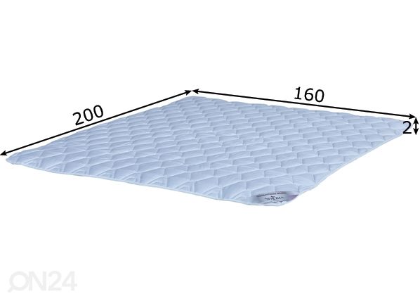 Kattemadrats RestLine Basic 160x200 cm mõõdud