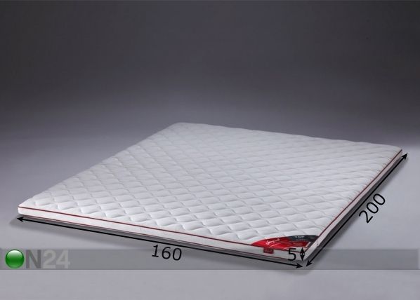 Kattemadrats TOP Latex Sensity™ 160x200 cm mõõdud