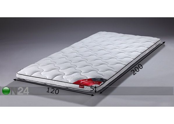 Kattemadrats TOP Latex TempSmart™ 120x200 cm mõõdud