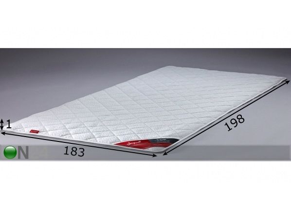 Kattetekk TOP Hygienic Cover 183x198 cm mõõdud
