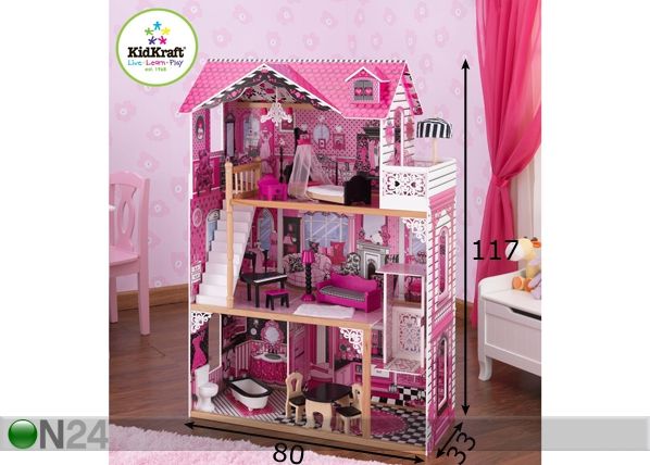 KidKraft Amelia nukumaja mõõdud