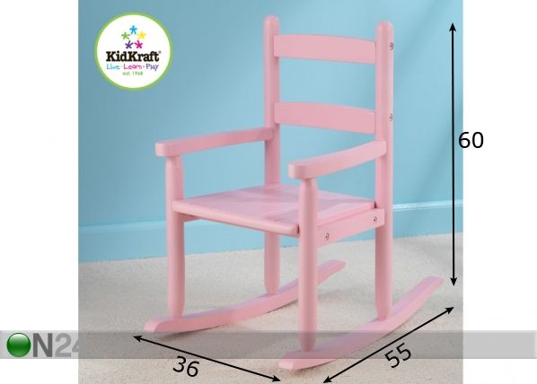 KidKraft laste kiiktool mõõdud