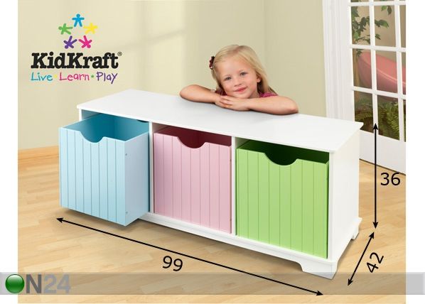 KidKraft Nantucket hoiukapp mõõdud