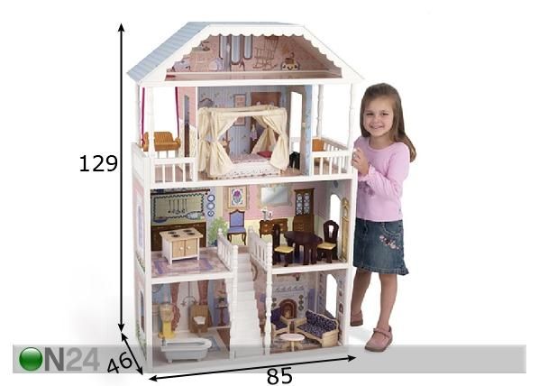 KidKraft nukumaja Savannah mõõdud