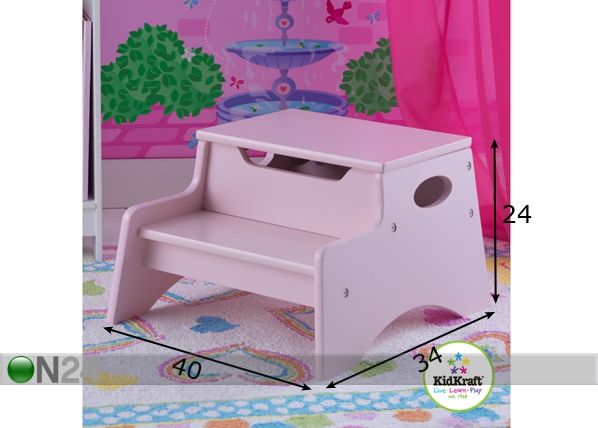 KidKraft trepp-aste mõõdud