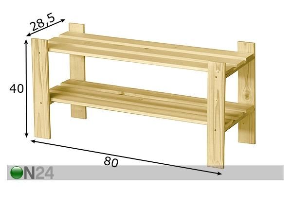 Kingariiul Basic mõõdud