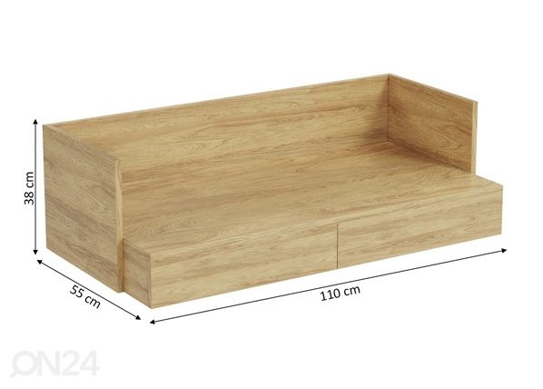 Kirjutuslaud 110 cm mõõdud
