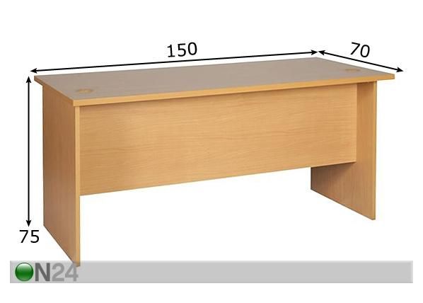 Kirjutuslaud mõõdud