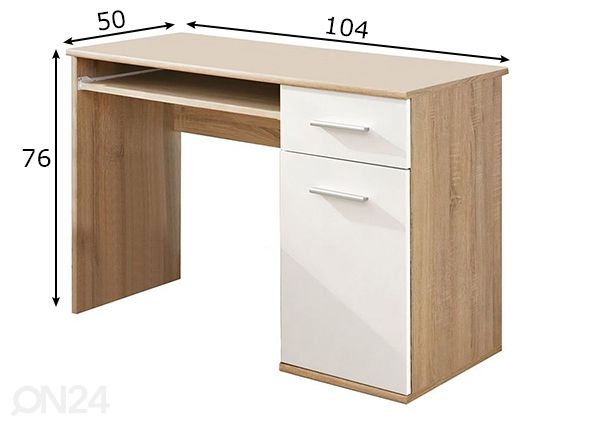 Kirjutuslaud mõõdud