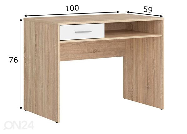 Kirjutuslaud mõõdud