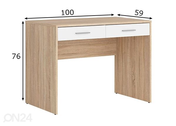 Kirjutuslaud mõõdud