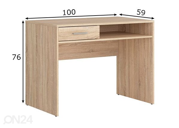 Kirjutuslaud mõõdud