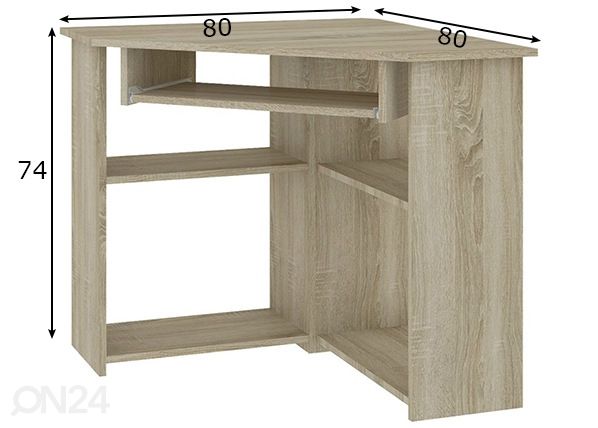 Kirjutuslaud mõõdud