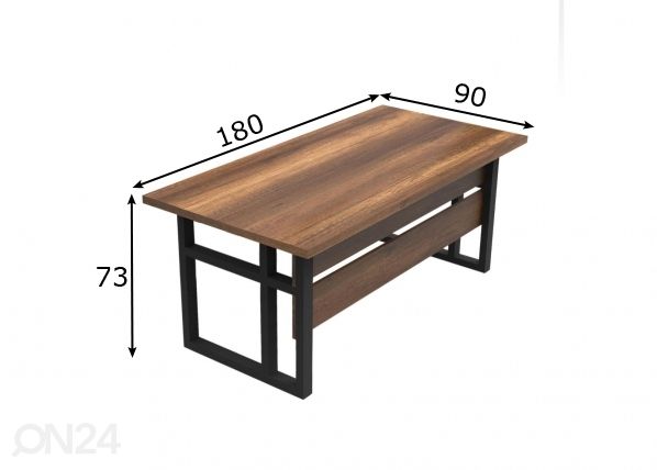 Kirjutuslaud mõõdud
