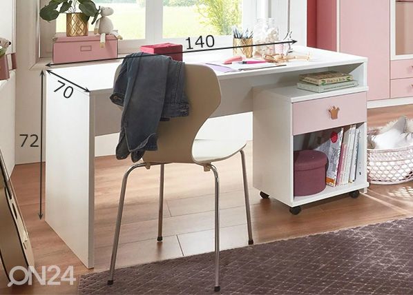 Kirjutuslaud Cindy2 mõõdud