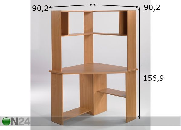 Kirjutuslaud Function mõõdud