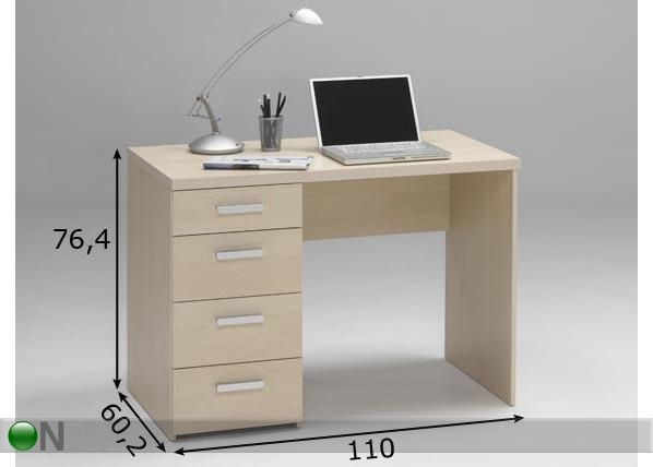 Kirjutuslaud Function mõõdud