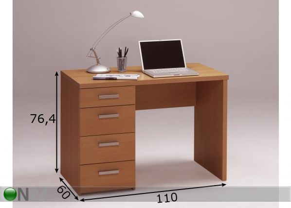 Kirjutuslaud Function mõõdud