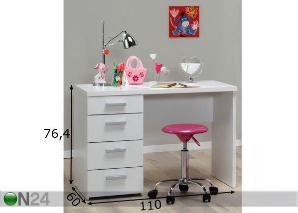 Kirjutuslaud Function mõõdud