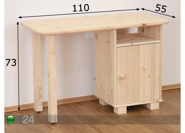 Kirjutuslaud Lia 6 mõõdud