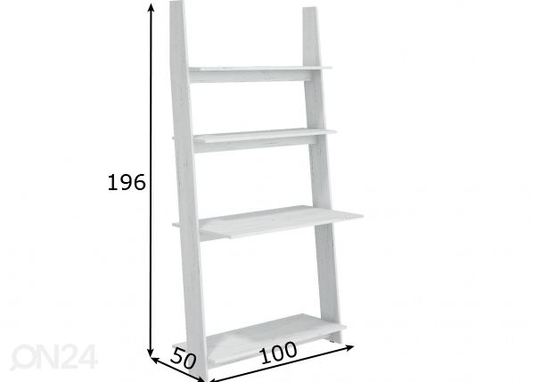 Kirjutuslaud Mallow 100 cm mõõdud