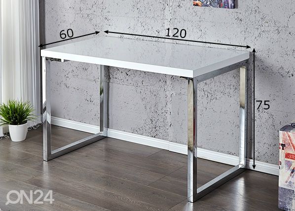 Kirjutuslaud Vision 120 cm mõõdud