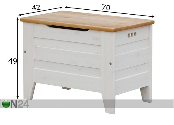Kirst 70 cm mõõdud