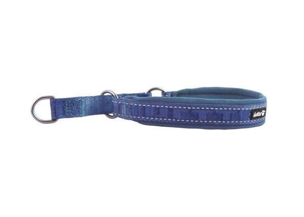 Koera kaelarihm casual poolpehme 30-40 cm sinine