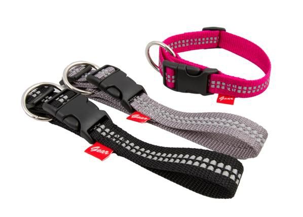 Koera kaelarihm gear helkuriga reguleeritav 30 mm x 35-60 cm valik