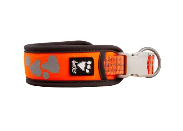 Koera kaelarihm weekend warrior 45-55 cm neoon oranž