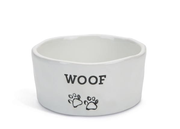 Koera kauss woof keraamiline 15x6,5 cm