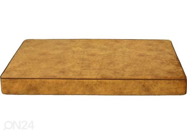 Koera madrats velvet 9x80x60 cm pruun
