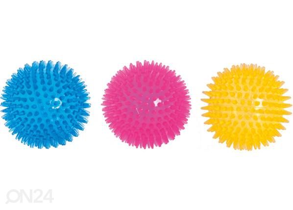 Koera mänguasi pall kummist 10 cm