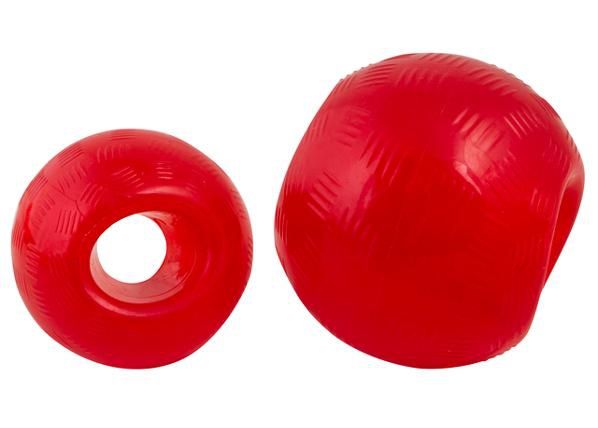 Koera mänguasi pall reljeefne tough s-m valik