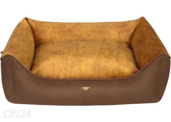 Koera pesa velvet 63x48 cm pruun
