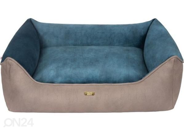Koera pesa velvet 73x57 cm türkiis