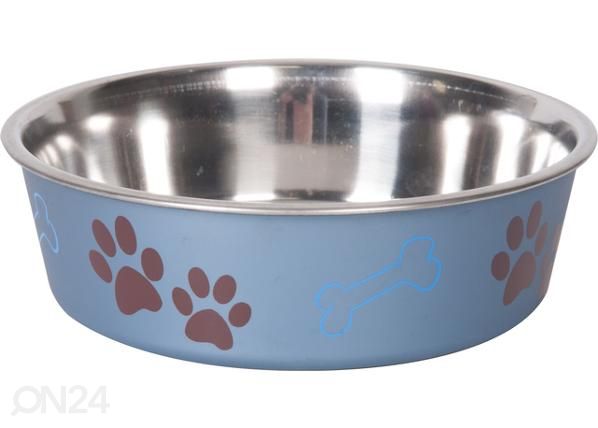 Koera toidukauss bella metallist 17 cm 800 ml