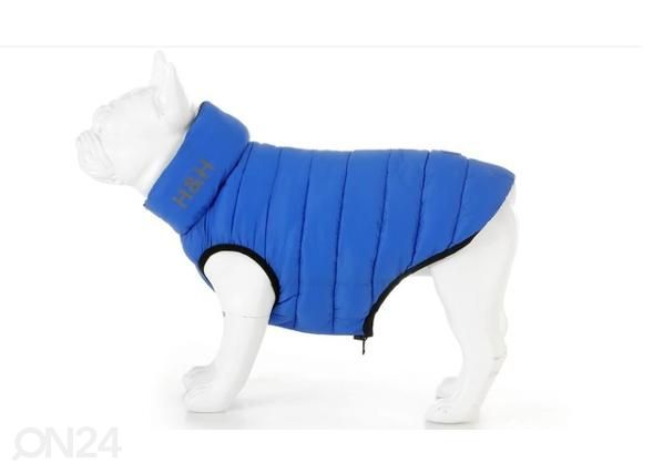Koera vest kahepoolne L 65 sinine/tumesinine