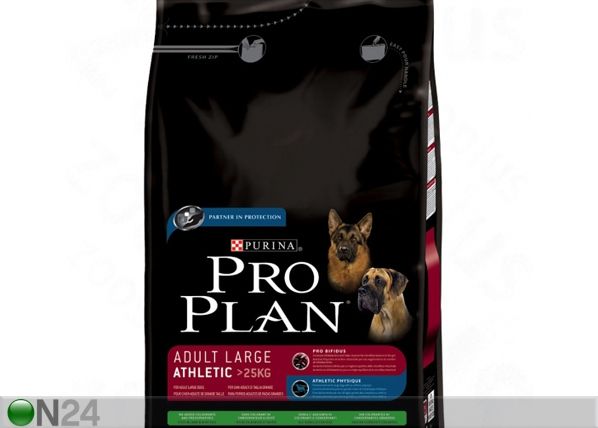Koeratoit Pro Plan Adult Athletic Dog lamba & riisiga 3kg