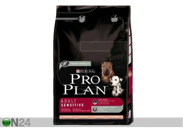 Koeratoit Pro Plan Adult Sensitive Dog lõhe & riisiga 3kg